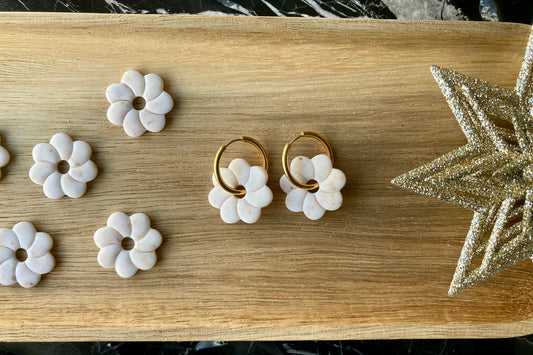 Pampilles Camélia - Blanc irisé botanique