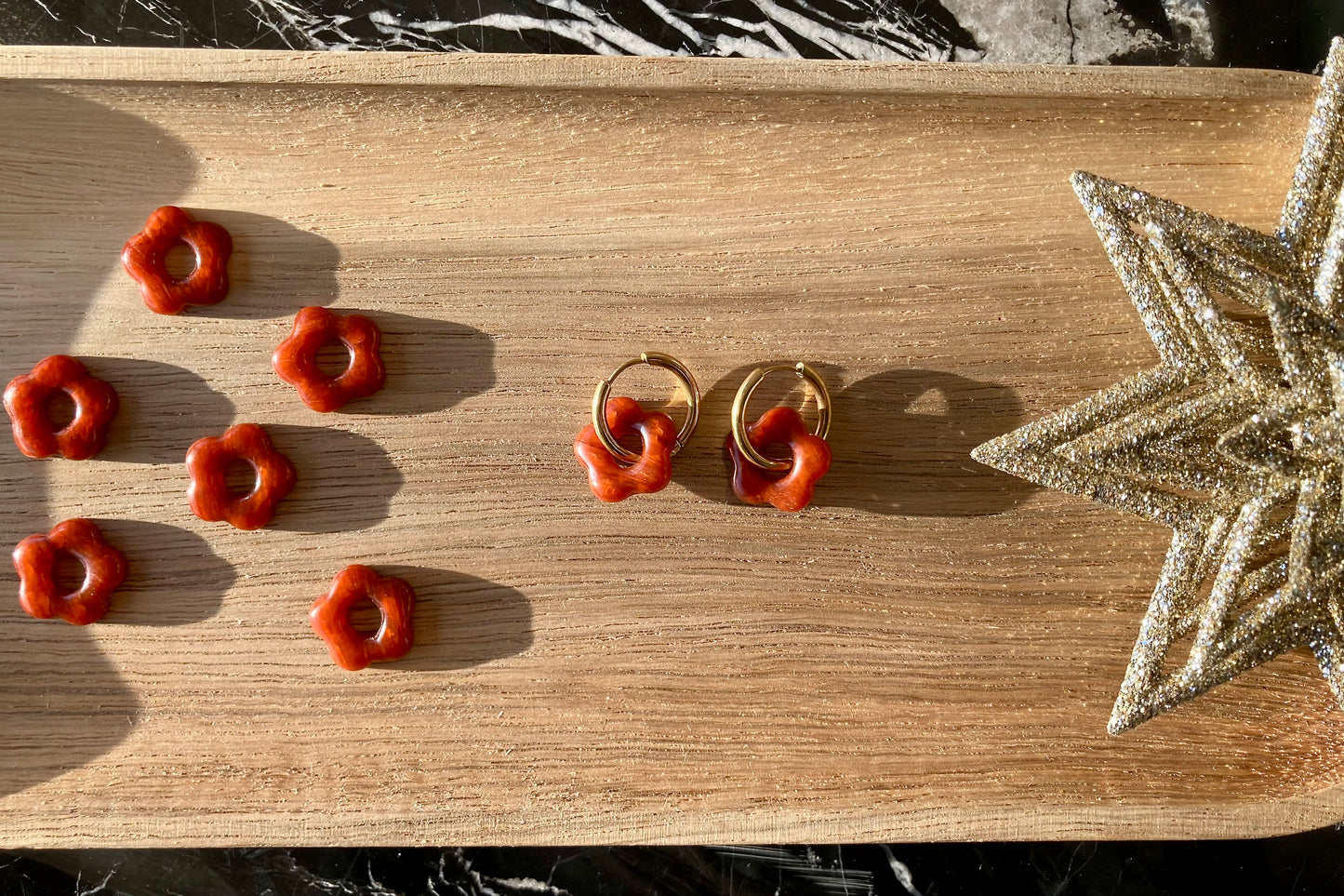 Pampilles Flora - Boisé acajou