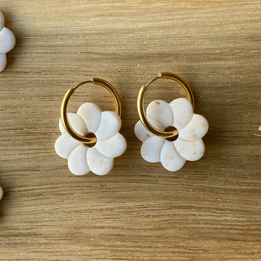 Pampilles Camélia - Blanc irisé botanique