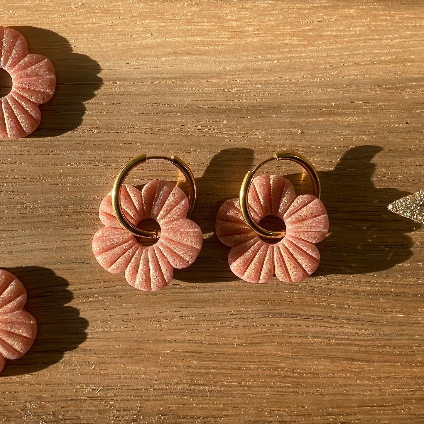 Pampilles Vahiné - Rose pailleté